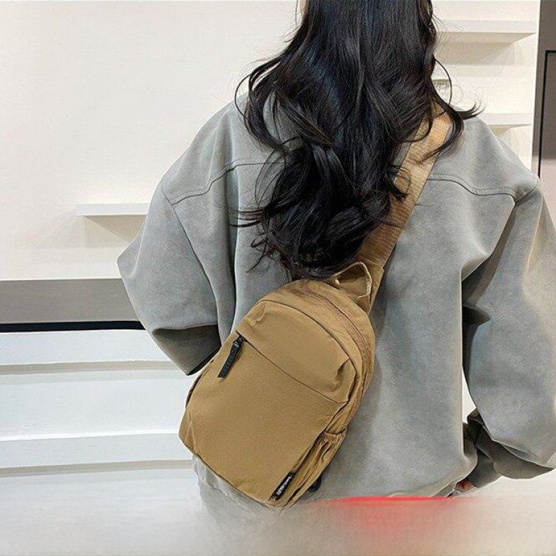 Canvas Backpack Casual - 2026 Neue Oxford-Stoff-Umhängetasche, lässige Canvas-Brusttasche, einseitige