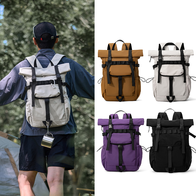 Neuer Herren-Rucksack mit Roll – Canvas Backpack Casual Bewertung und Preis