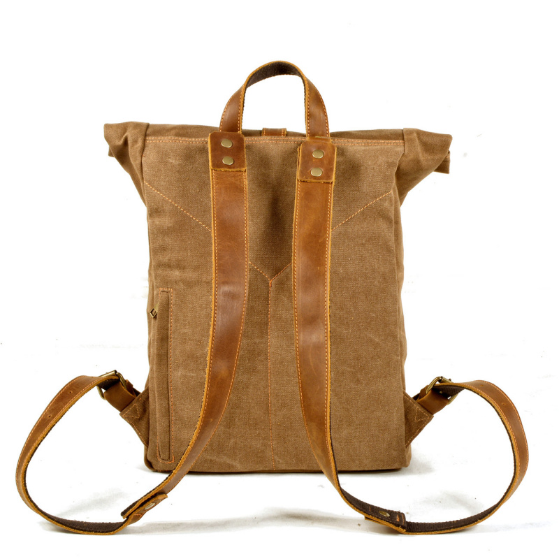 Neuer, schlichter und retro-Wa – Canvas Backpack Casual Bewertung und Preis