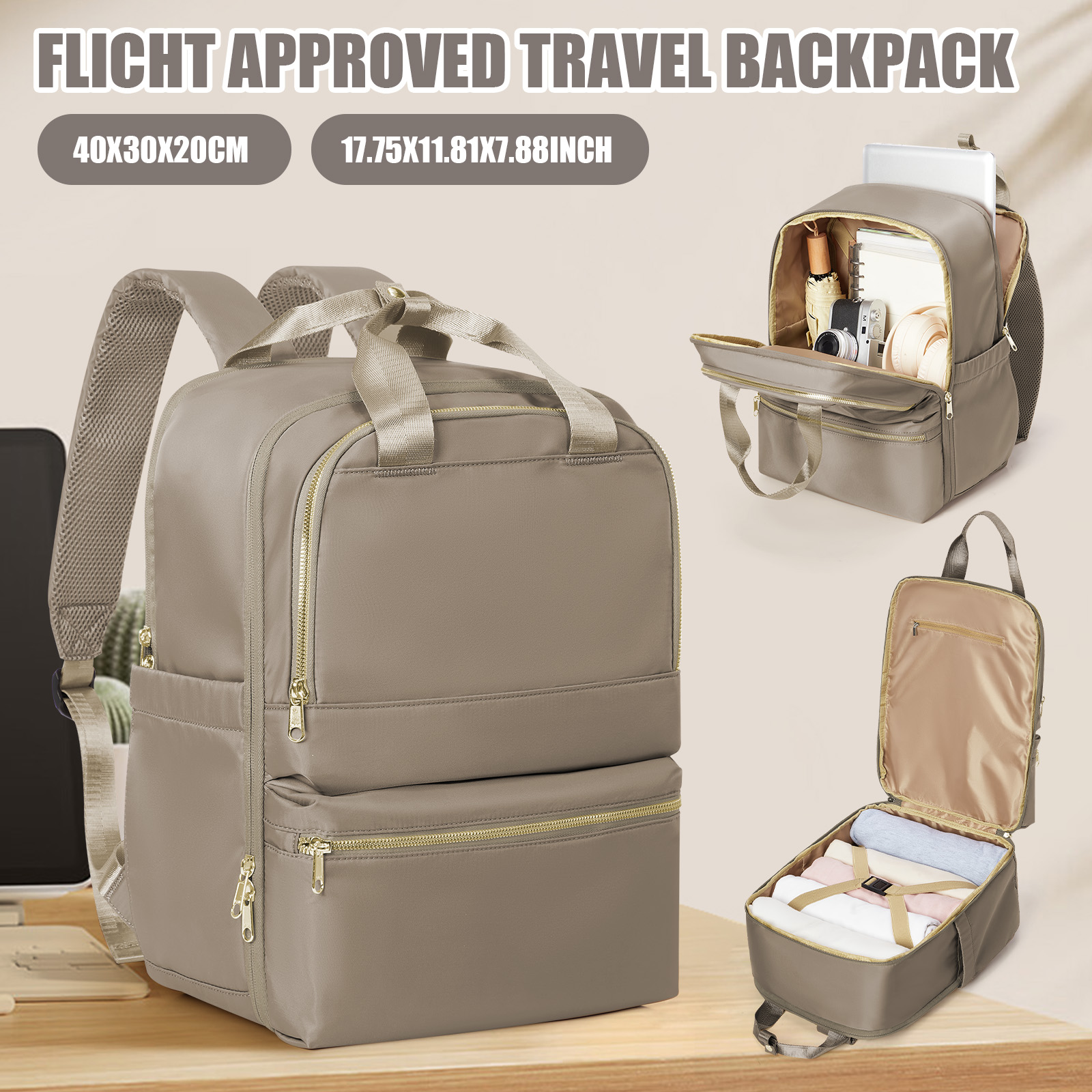 Ryanair 40x30x20 Reiserucksack – Canvas Backpack Casual Bewertung und Preis