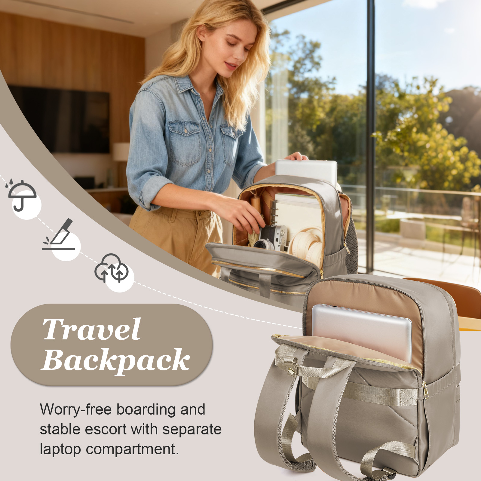 Ryanair 40x30x20 Reiserucksack – Canvas Backpack Casual Bewertung und Preis